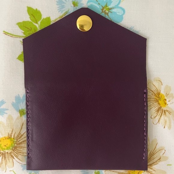 Handmade Genuine Leather Wallet - Picture 3 of 5